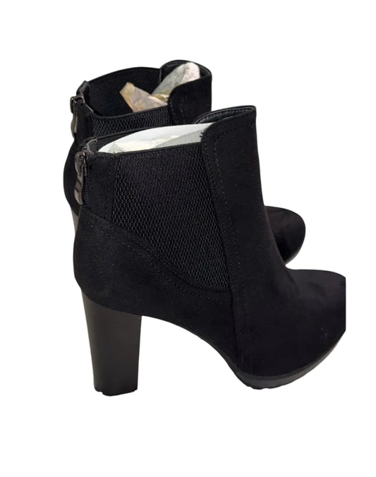 Kayla enkellaarsjes zwart – maat 41