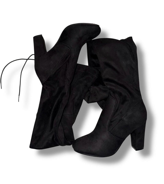 Kayla overknee zwarte laarzen maat 36