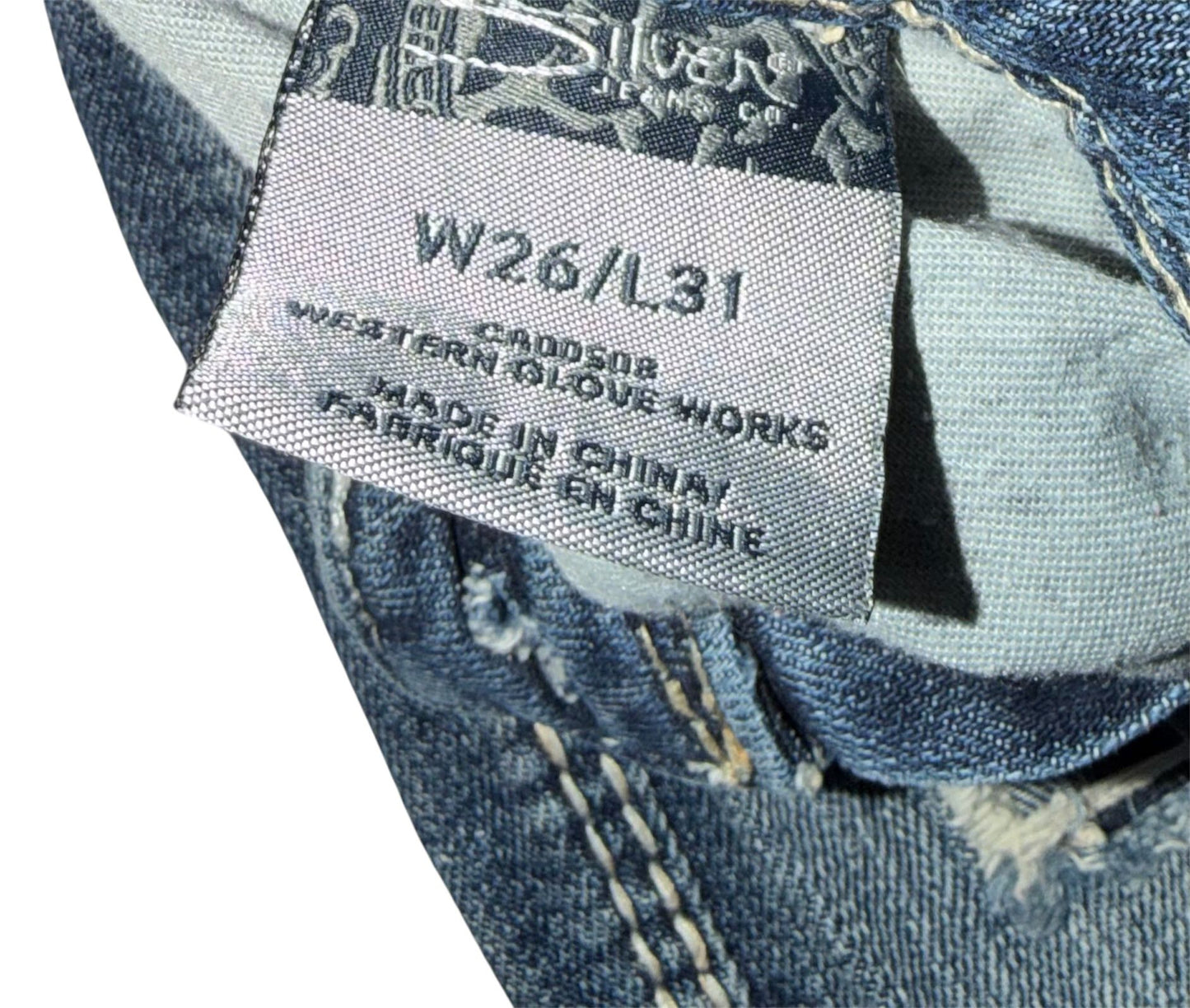 Silver Jeans scheuren Vintage Broek – W26 L31