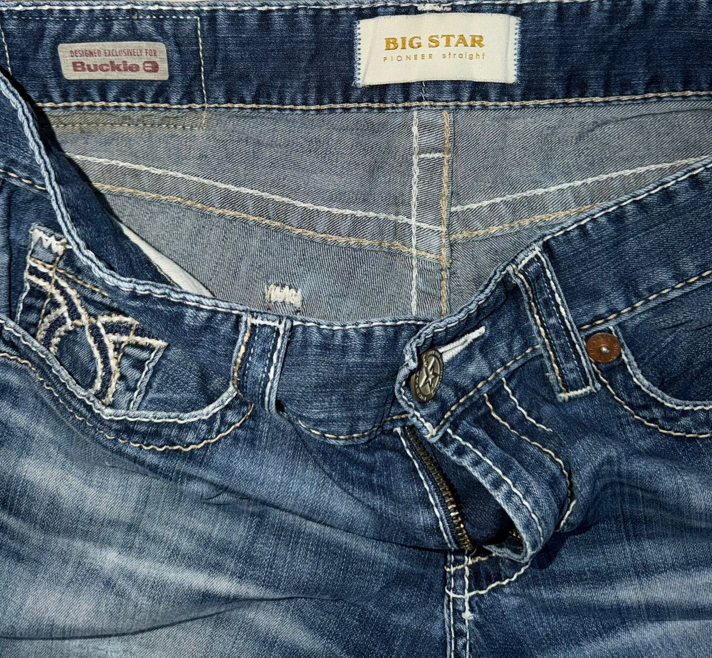 Big Star Pioneer Straight Fit Broek 32R