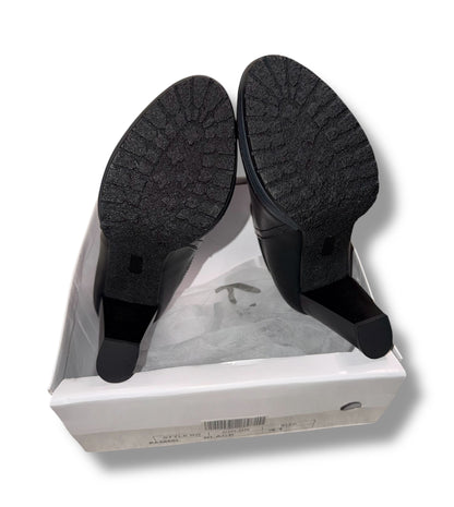 Kayla enkellaarsjes zwart maat 41