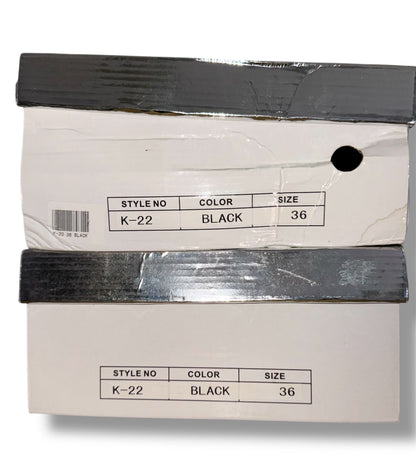 Kayla overknee zwarte laarzen maat 36