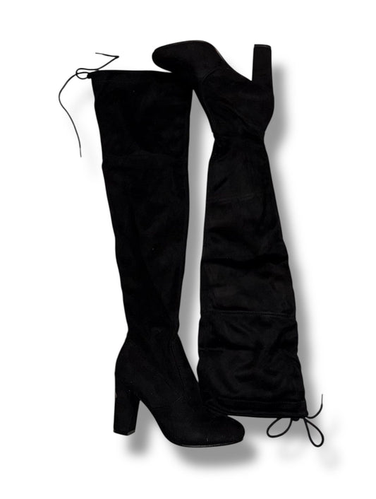 Kayla overknee zwarte laarzen maat 36