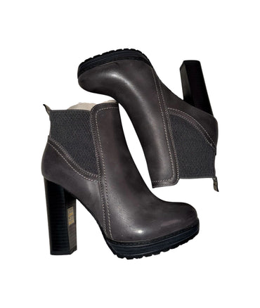 Kayla enkellaarsjes grijs