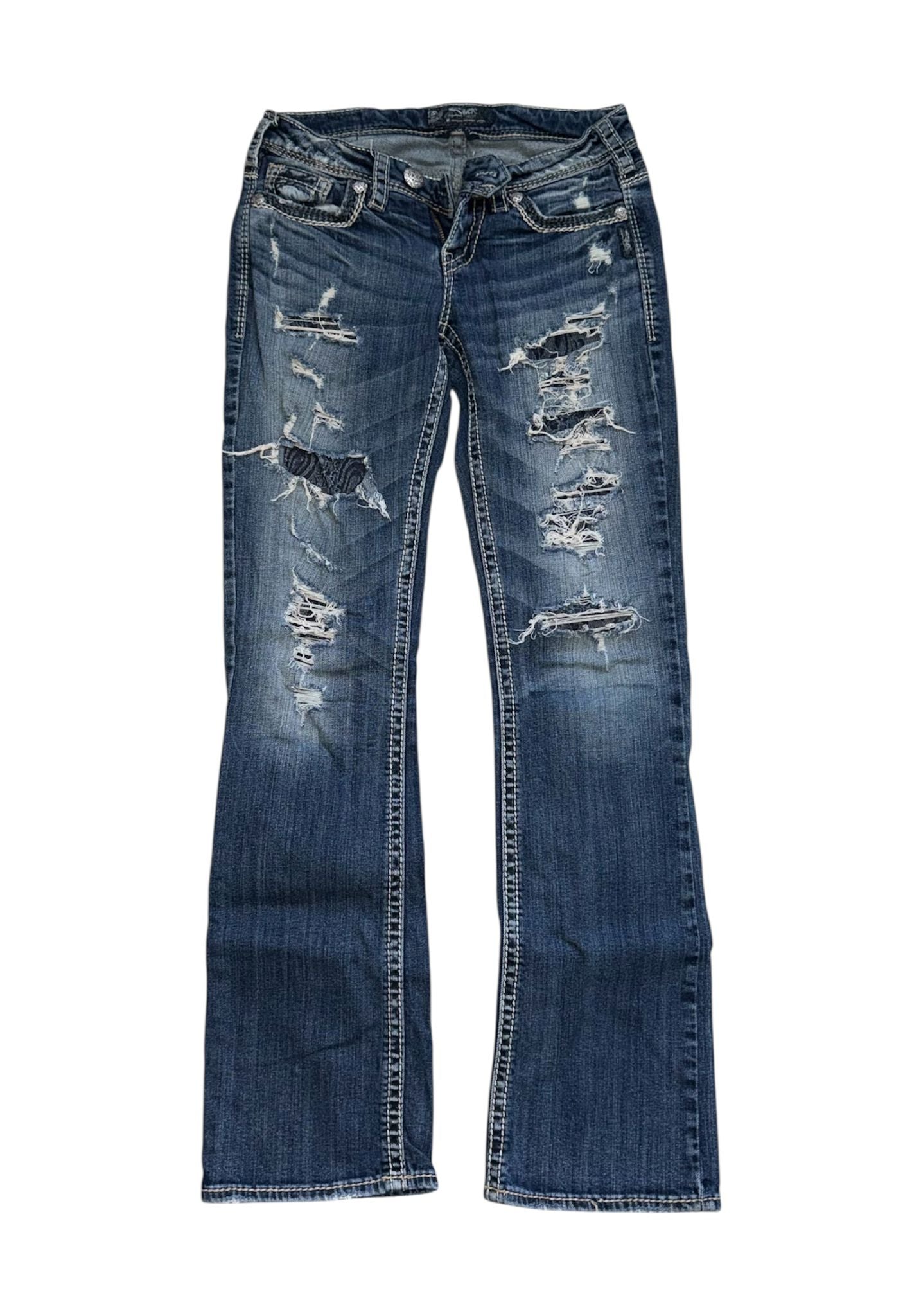 Silver Jeans scheuren Vintage Broek – W26 L31