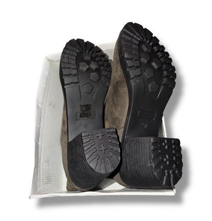 Kayla enkellaarsjes groen maat 41