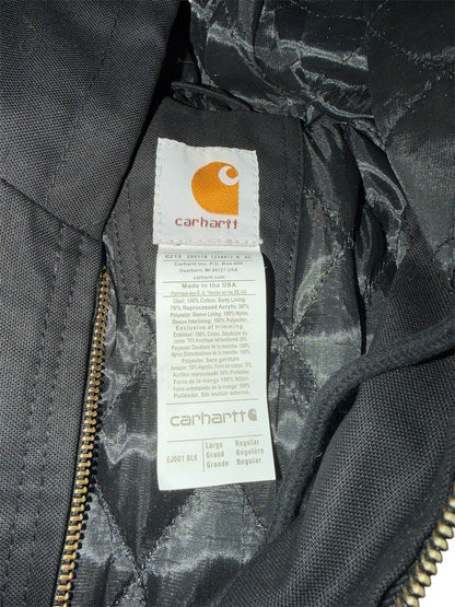 Carhartt Rework Bomber Jacket Zwart
