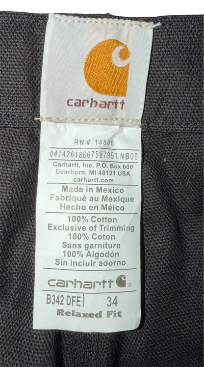 carhatt cargobroek zwart